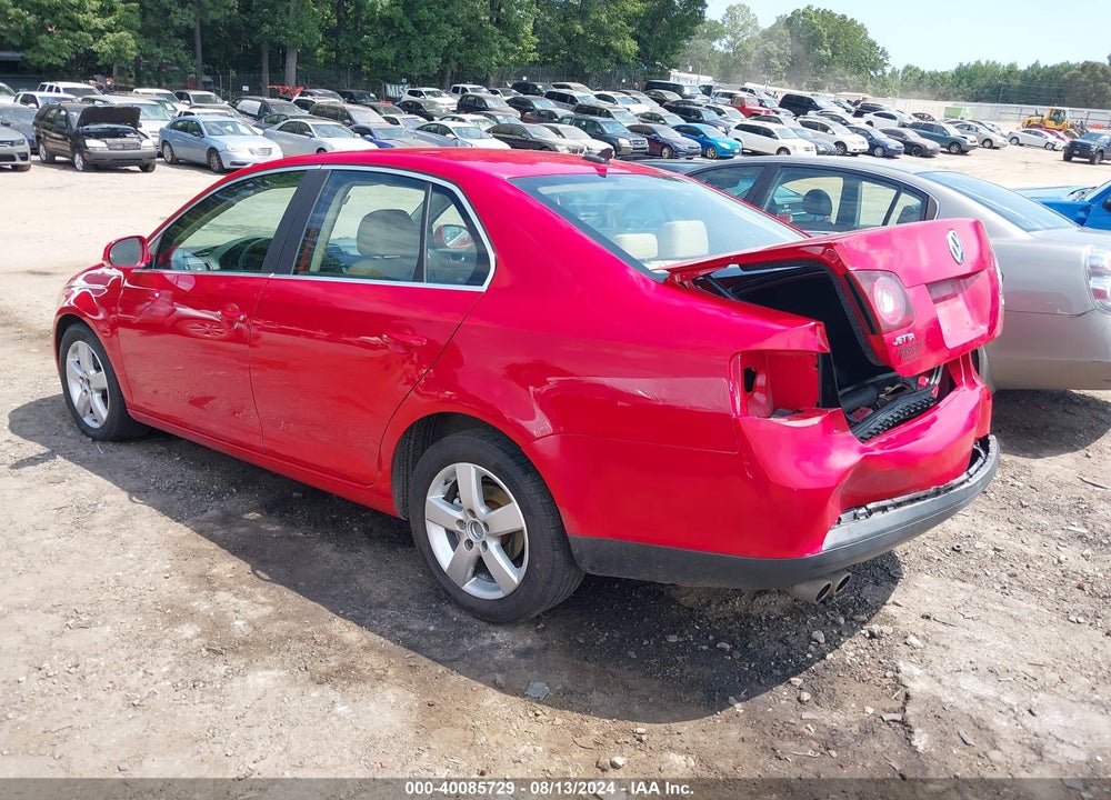 2008 VOLKSWAGEN JETTA VIN: 3VWRM71K48M198088