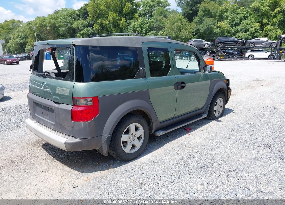 2004 HONDA ELEMENT EX VIN: 5J6YH28654L015768