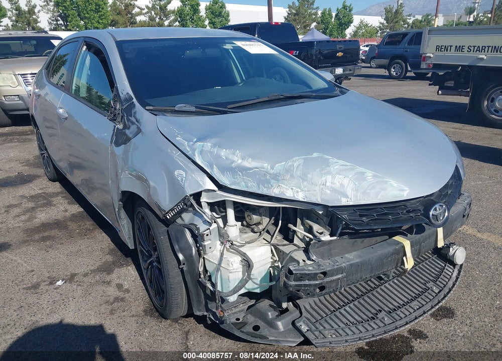 2016 TOYOTA COROLLA S PLUS VIN: 5YFBURHE4GP410656