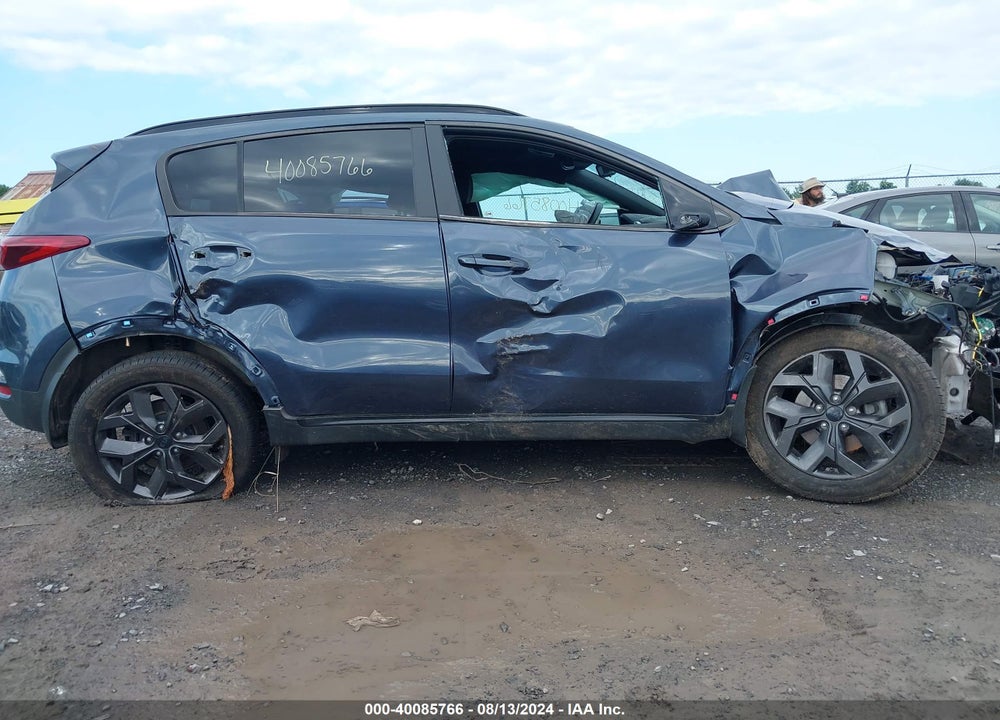 2022 KIA SPORTAGE NIGHTFALL EDITION VIN: KNDP6CAC0N7957315