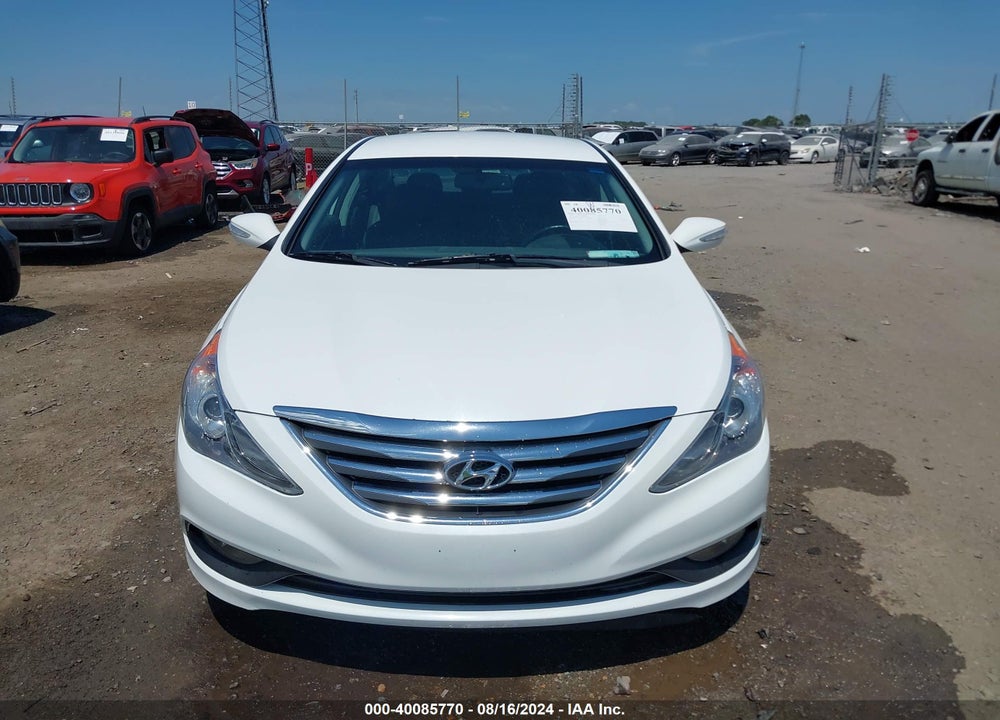 2014 HYUNDAI SONATA SE VIN: 5NPEC4AC5EH820212