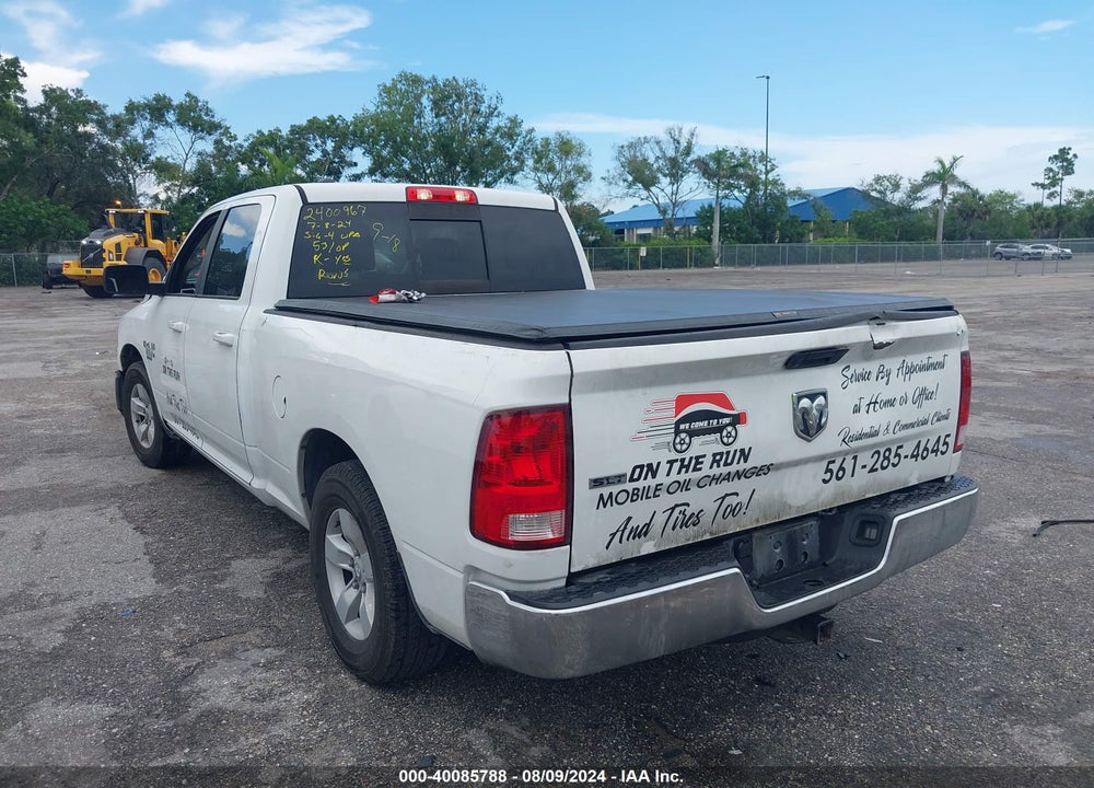 2019 RAM 1500 CLASSIC SLT 4X2 6'4 BOX VIN: 1C6RR6TT6KS693886