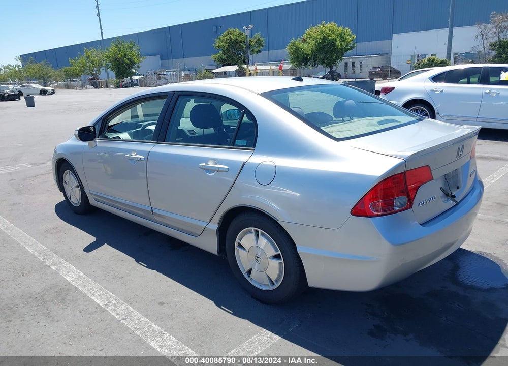 2006 HONDA CIVIC HYBRID VIN: JHMFA36256S029510
