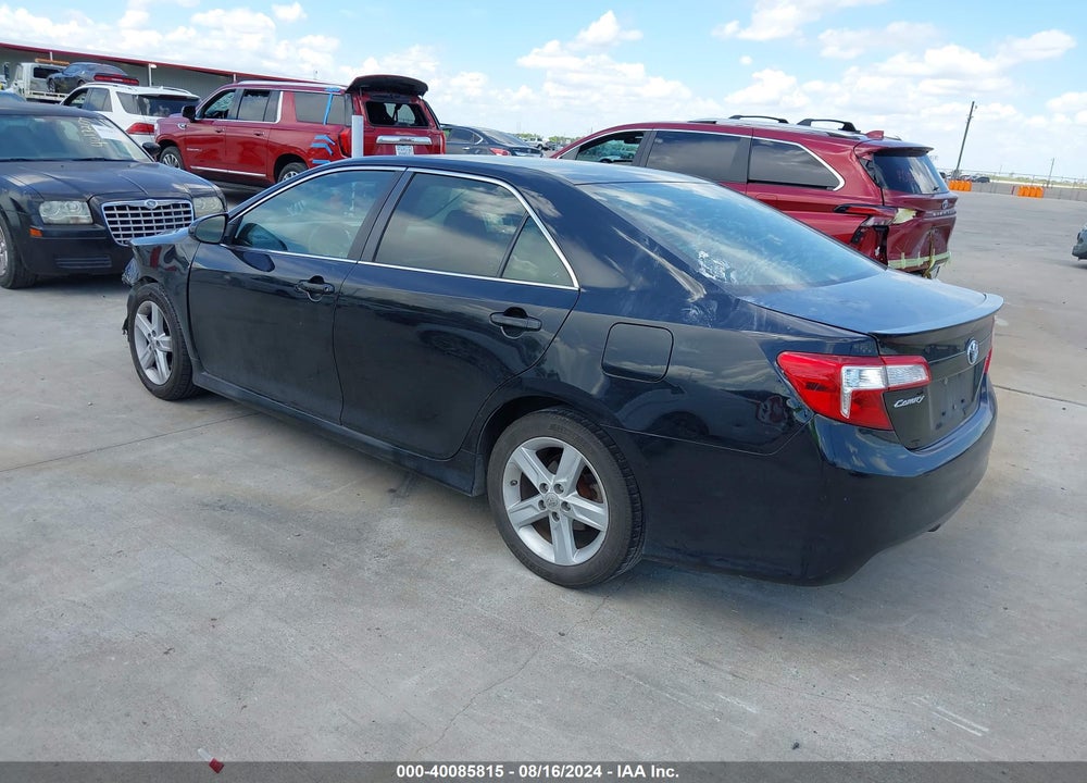 2012 TOYOTA CAMRY SE VIN: 4T1BF1FK4CU110726