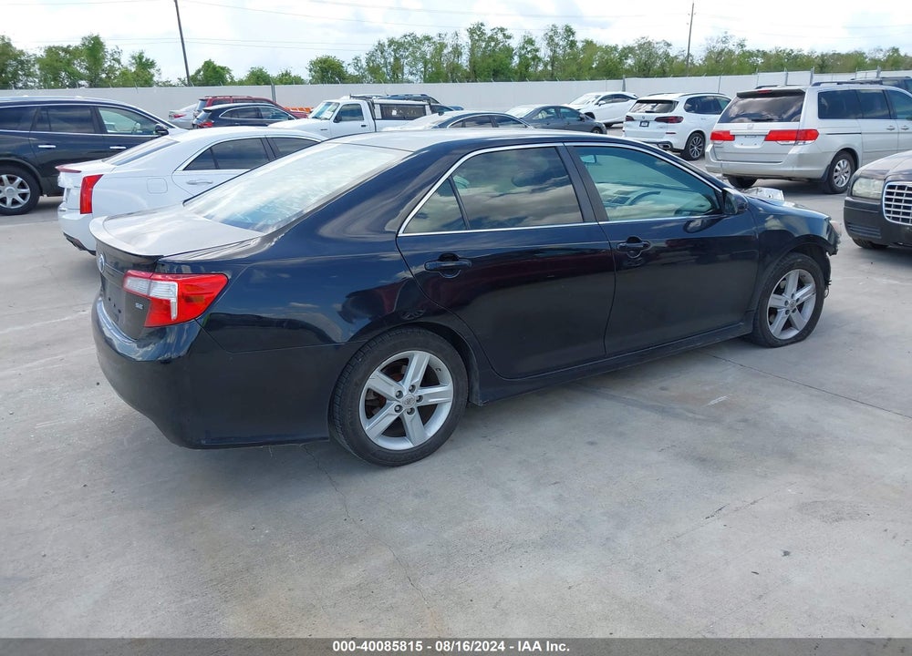 2012 TOYOTA CAMRY SE VIN: 4T1BF1FK4CU110726