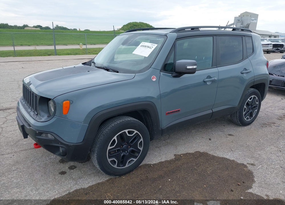 2016 JEEP RENEGADE TRAILHAWK VIN: ZACCJBCT9GPD14830