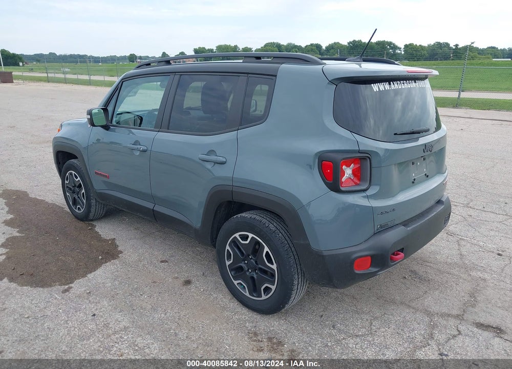 2016 JEEP RENEGADE TRAILHAWK VIN: ZACCJBCT9GPD14830