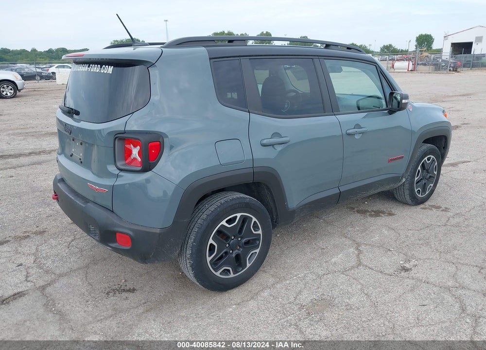 2016 JEEP RENEGADE TRAILHAWK VIN: ZACCJBCT9GPD14830