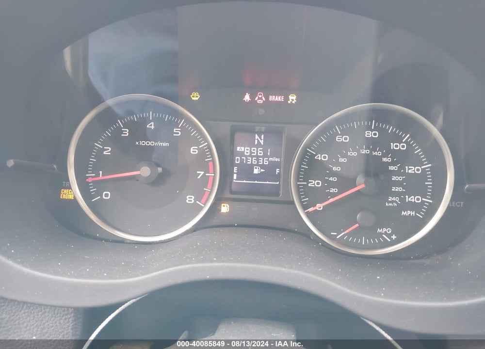 2014 SUBARU XV CROSSTREK 2.0I LIMITED VIN: JF2GPAKC1EH333616
