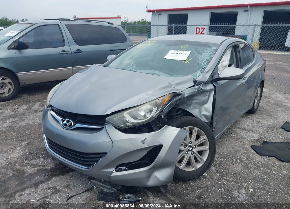 2016 HYUNDAI ELANTRA LIMITED/SE/VALUE EDITION VIN: KMHDH4AE3GU476821