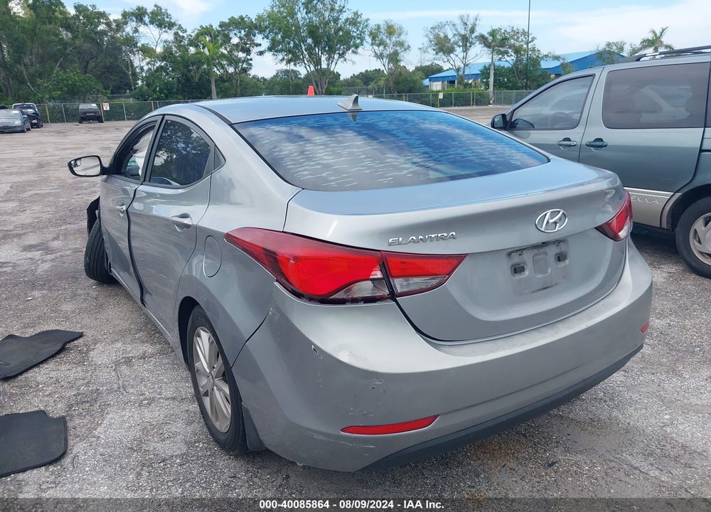 2016 HYUNDAI ELANTRA LIMITED/SE/VALUE EDITION VIN: KMHDH4AE3GU476821