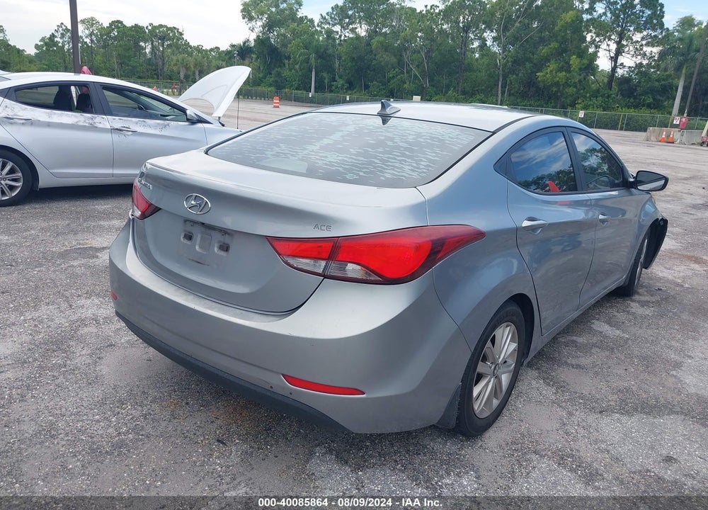 2016 HYUNDAI ELANTRA LIMITED/SE/VALUE EDITION VIN: KMHDH4AE3GU476821