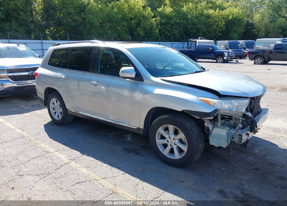 2012 TOYOTA HIGHLANDER SE V6 VIN: 5TDZK3EH6CS077474