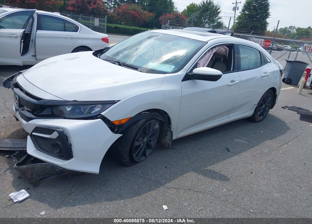 2020 HONDA CIVIC EX-L VIN: SHHFK7H82LU212362