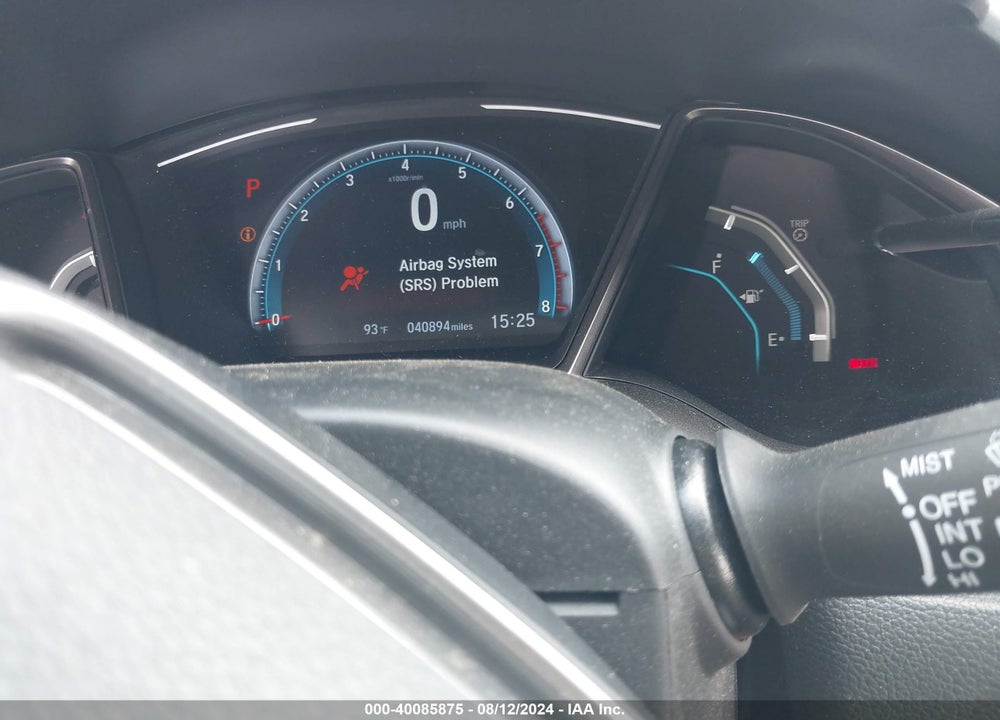 2020 HONDA CIVIC EX-L VIN: SHHFK7H82LU212362