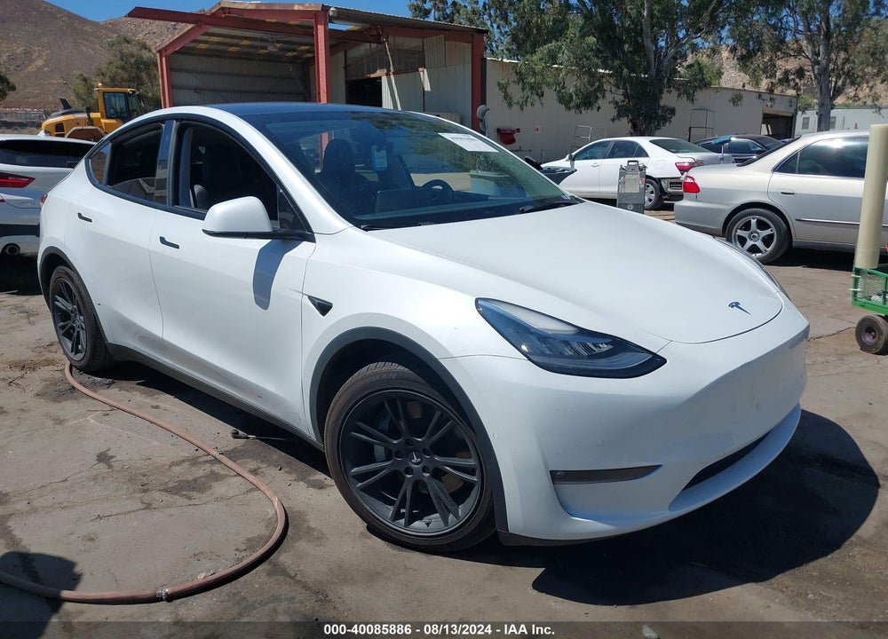 2021 TESLA MODEL Y LONG RANGE DUAL MOTOR ALL-WHEEL DRIVE VIN: 5YJYGAEE4MF191809