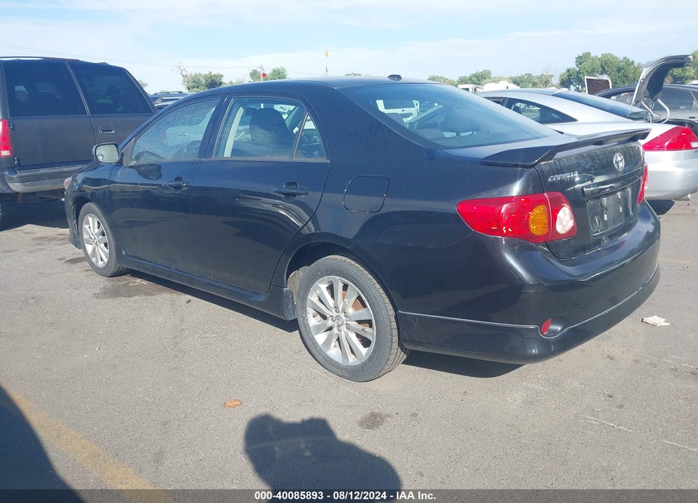 2009 TOYOTA COROLLA S VIN: 2T1BU40E59C161737