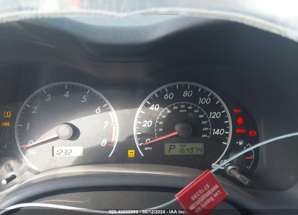 2009 TOYOTA COROLLA S VIN: 2T1BU40E59C161737