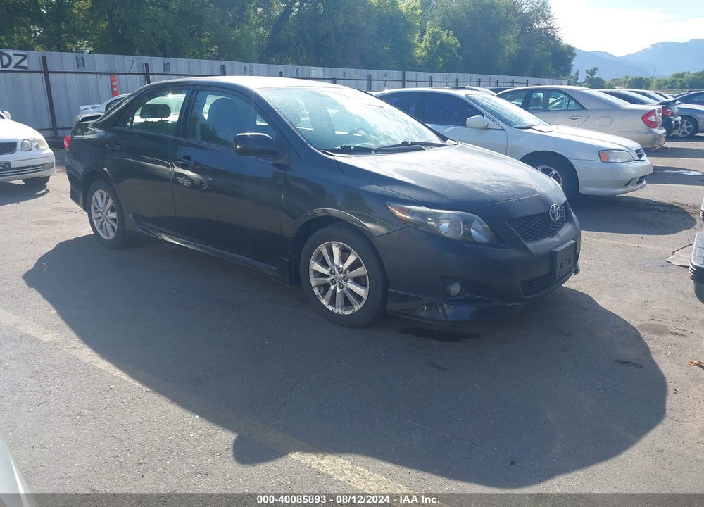 2009 TOYOTA COROLLA S VIN: 2T1BU40E59C161737