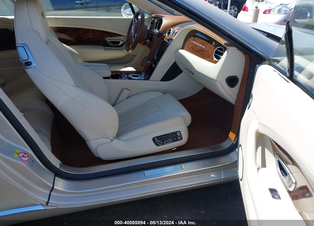 2013 BENTLEY CONTINENTAL GTC VIN: SCBGU3ZA4DC084525