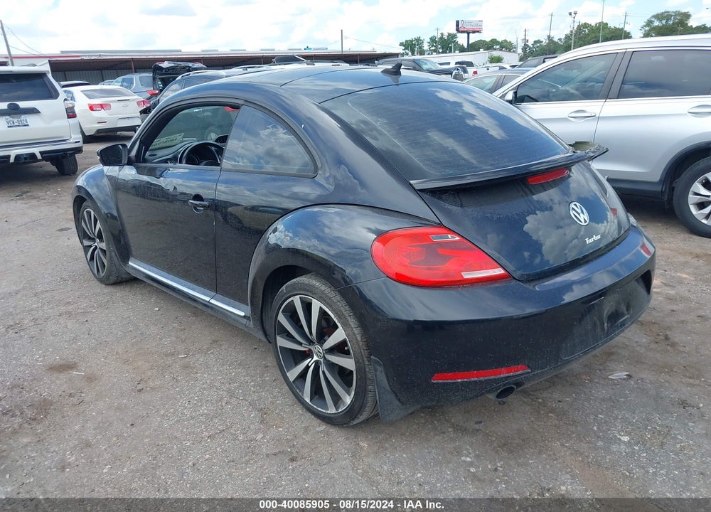 2013 VOLKSWAGEN BEETLE 2.0T TURBO VIN: 3VWV67AT2DM605322