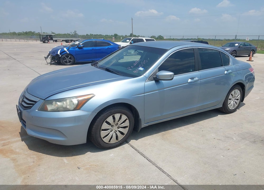 2011 HONDA ACCORD 2.4 LX VIN: 1HGCP2F34BA025780