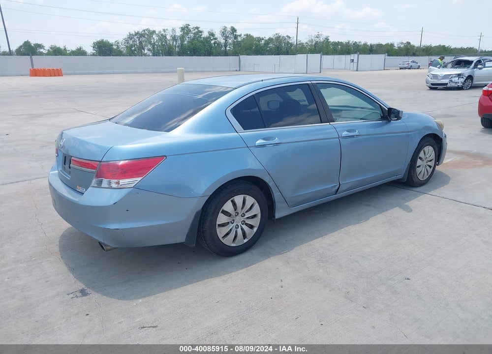 2011 HONDA ACCORD 2.4 LX VIN: 1HGCP2F34BA025780