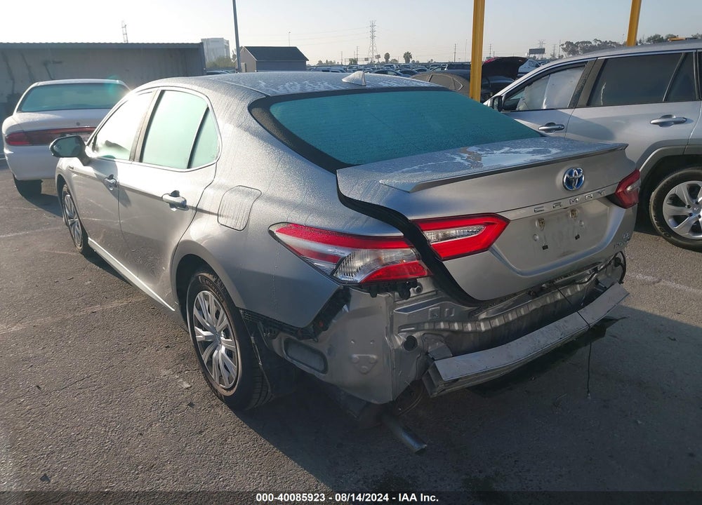 2019 TOYOTA CAMRY HYBRID LE VIN: 4T1B31HKXKU008951