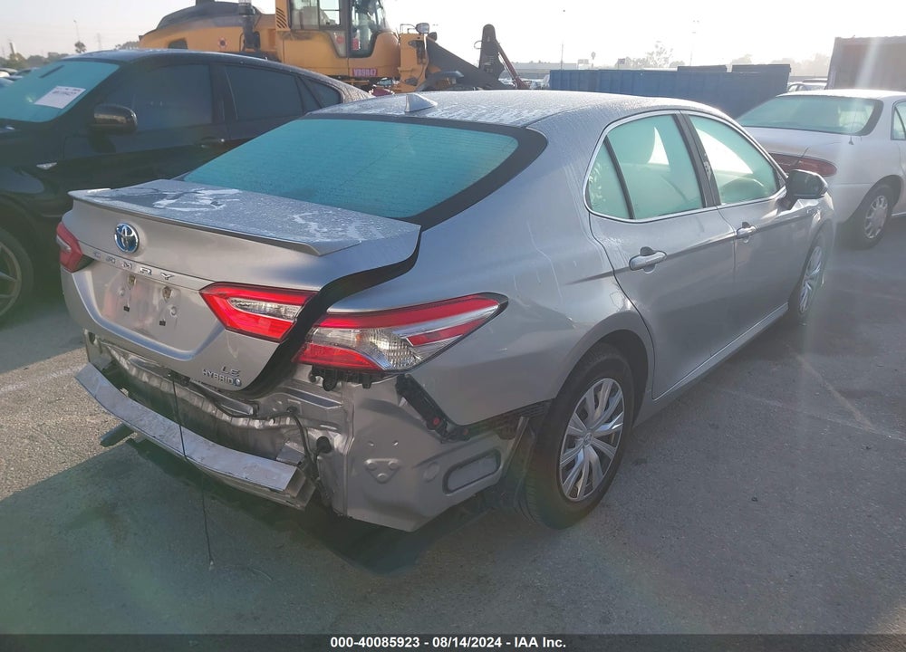 2019 TOYOTA CAMRY HYBRID LE VIN: 4T1B31HKXKU008951
