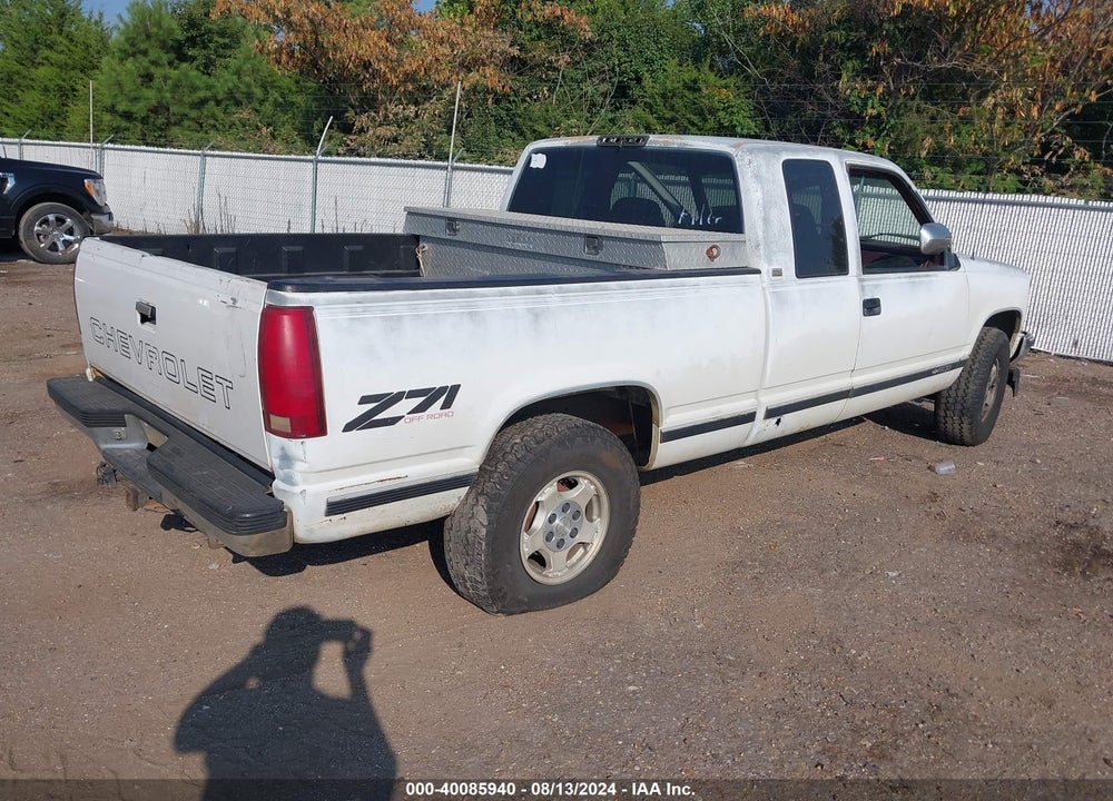 1994 CHEVROLET GMT-400 K1500 VIN: 2GCEK19K7R1268281