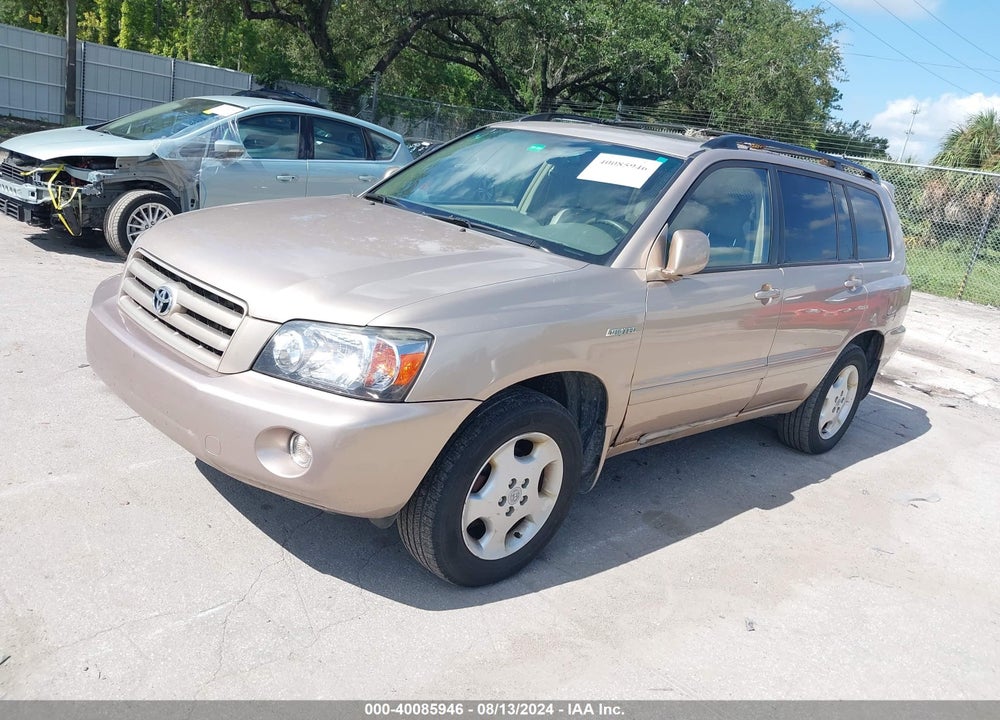 2006 TOYOTA HIGHLANDER VIN: JTEEP21A660137209