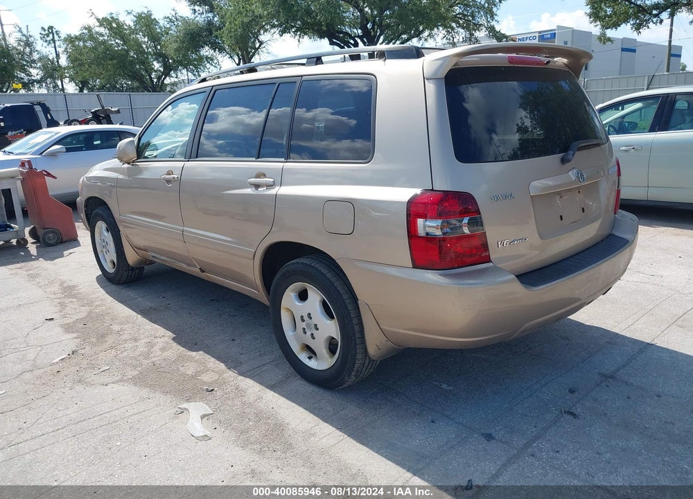 2006 TOYOTA HIGHLANDER VIN: JTEEP21A660137209