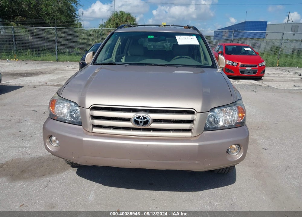 2006 TOYOTA HIGHLANDER VIN: JTEEP21A660137209