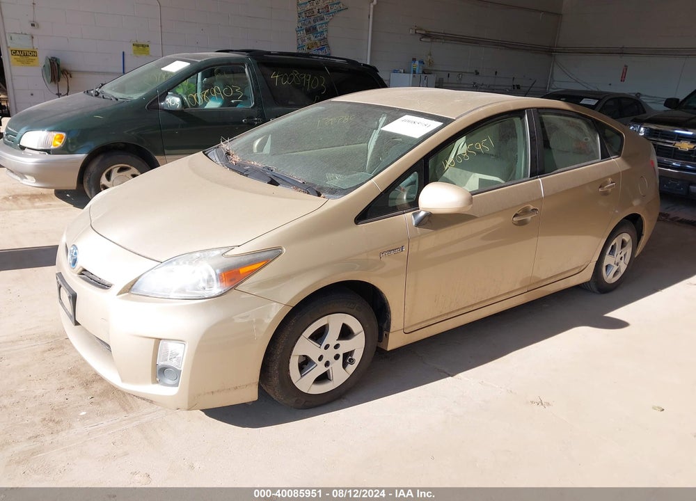 2010 TOYOTA PRIUS II VIN: JTDKN3DU2A1174074
