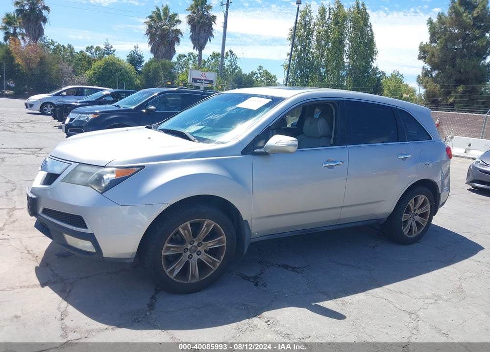 2010 ACURA MDX ADVANCE PACKAGE VIN: 2HNYD2H7XAH522498