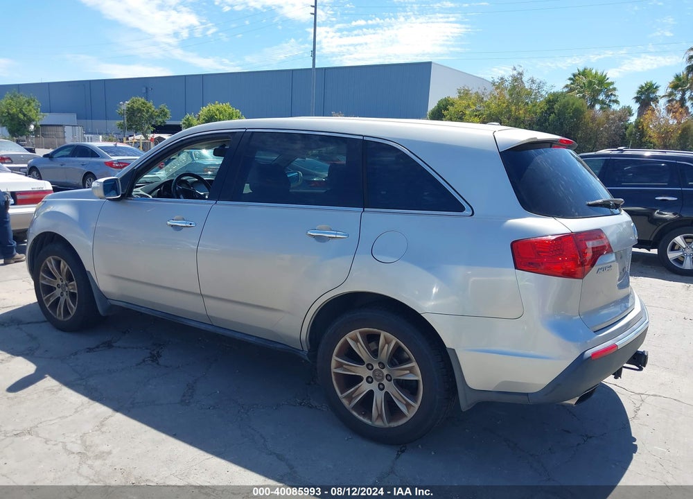2010 ACURA MDX ADVANCE PACKAGE VIN: 2HNYD2H7XAH522498