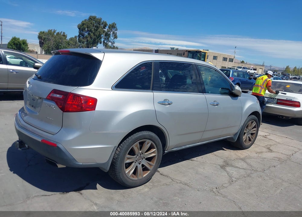 2010 ACURA MDX ADVANCE PACKAGE VIN: 2HNYD2H7XAH522498