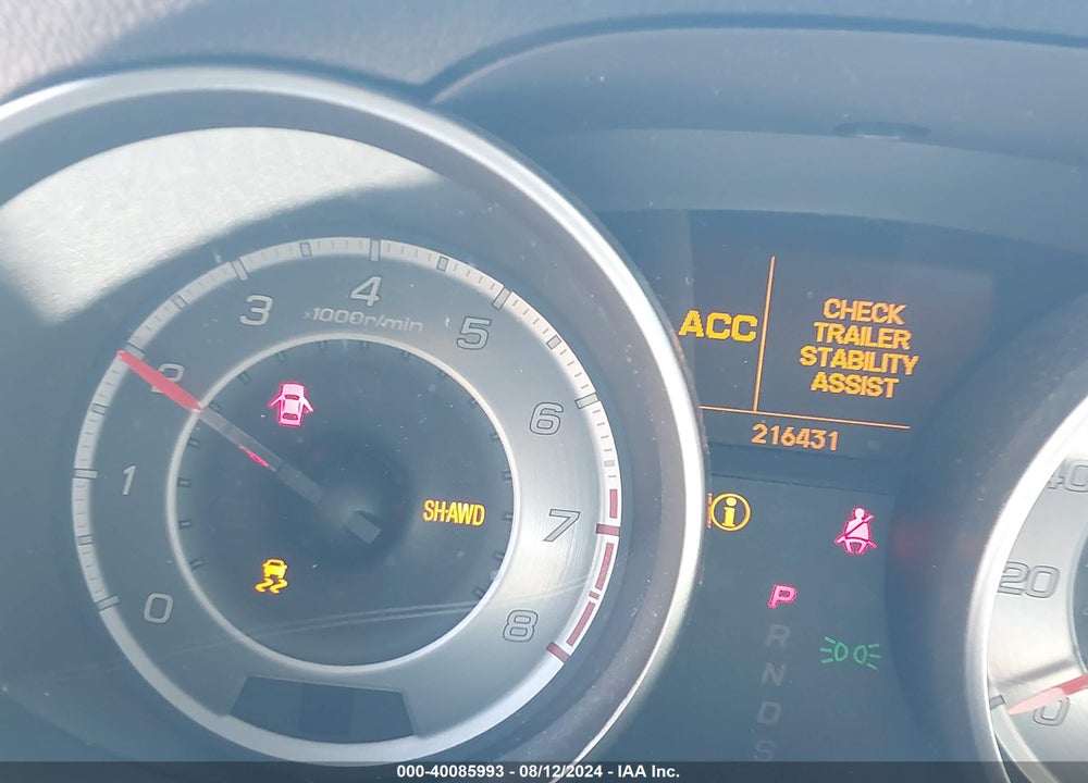 2010 ACURA MDX ADVANCE PACKAGE VIN: 2HNYD2H7XAH522498