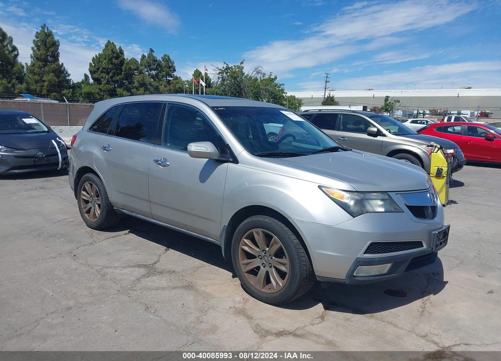 2010 ACURA MDX ADVANCE PACKAGE VIN: 2HNYD2H7XAH522498