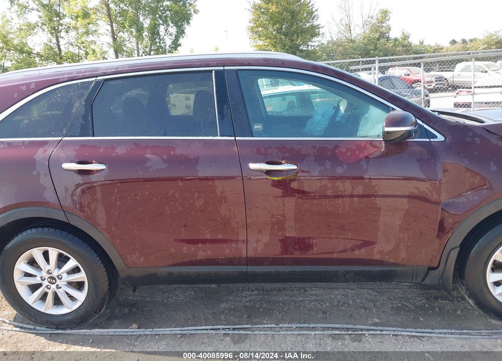 2019 KIA SORENTO VIN: 5XYPG4A30KG568563