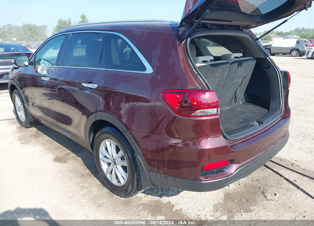 2019 KIA SORENTO VIN: 5XYPG4A30KG568563