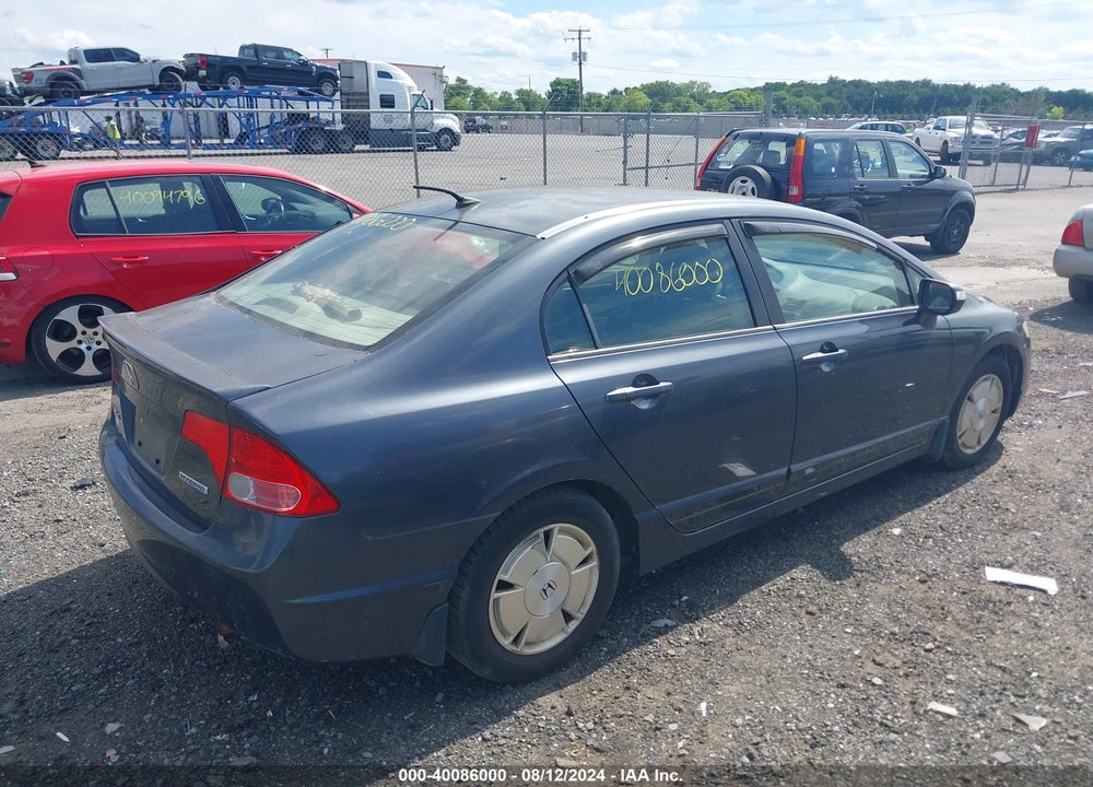 2008 HONDA CIVIC HYBRID VIN: JHMFA36298S000966