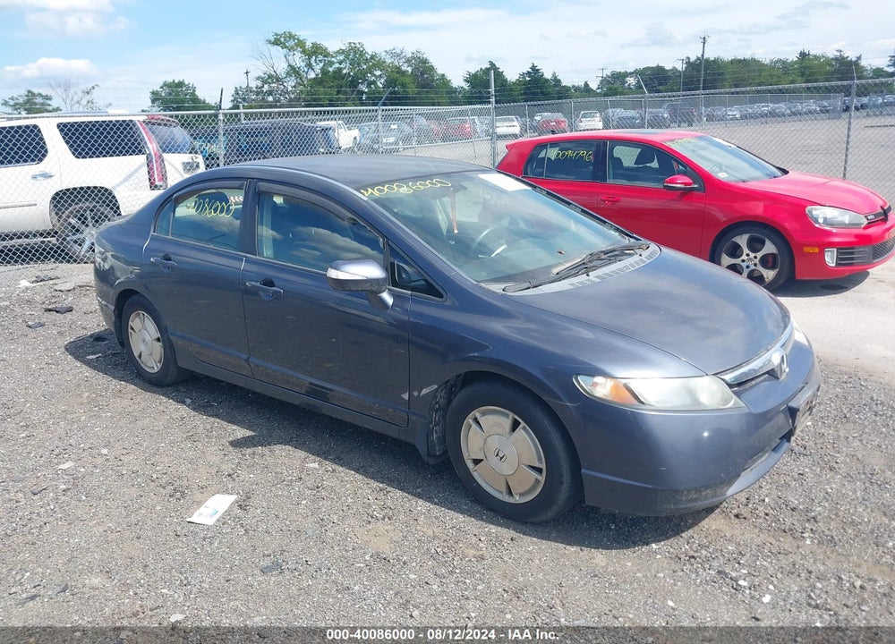 2008 HONDA CIVIC HYBRID VIN: JHMFA36298S000966