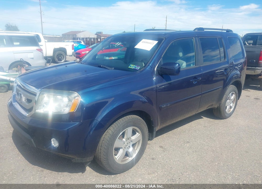 2011 HONDA PILOT EX-L VIN: 5FNYF4H63BB034584