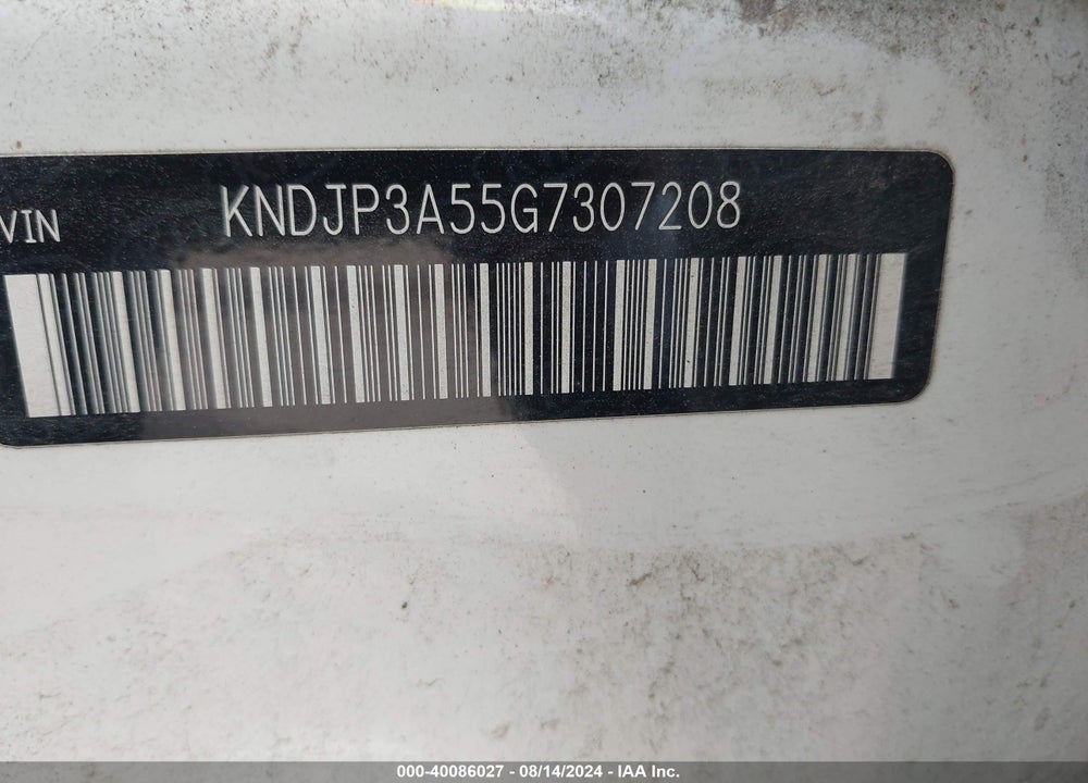2016 KIA SOUL VIN: KNDJP3A55G7307208