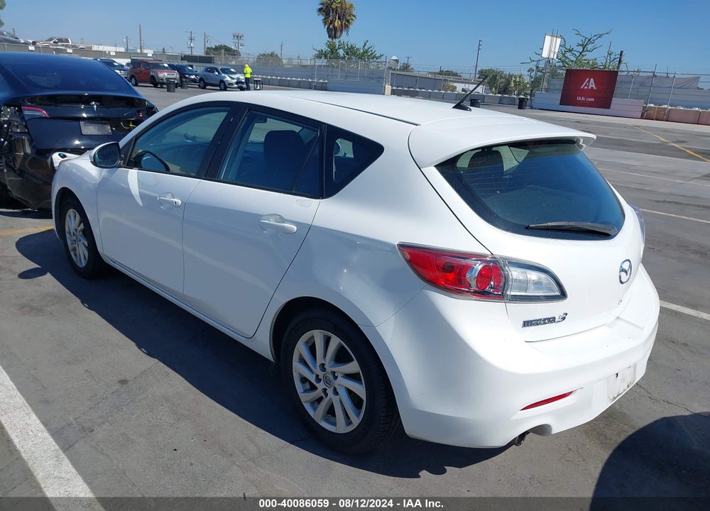 2012 MAZDA 3 I TOURING VIN: JM1BL1L8XC1579374