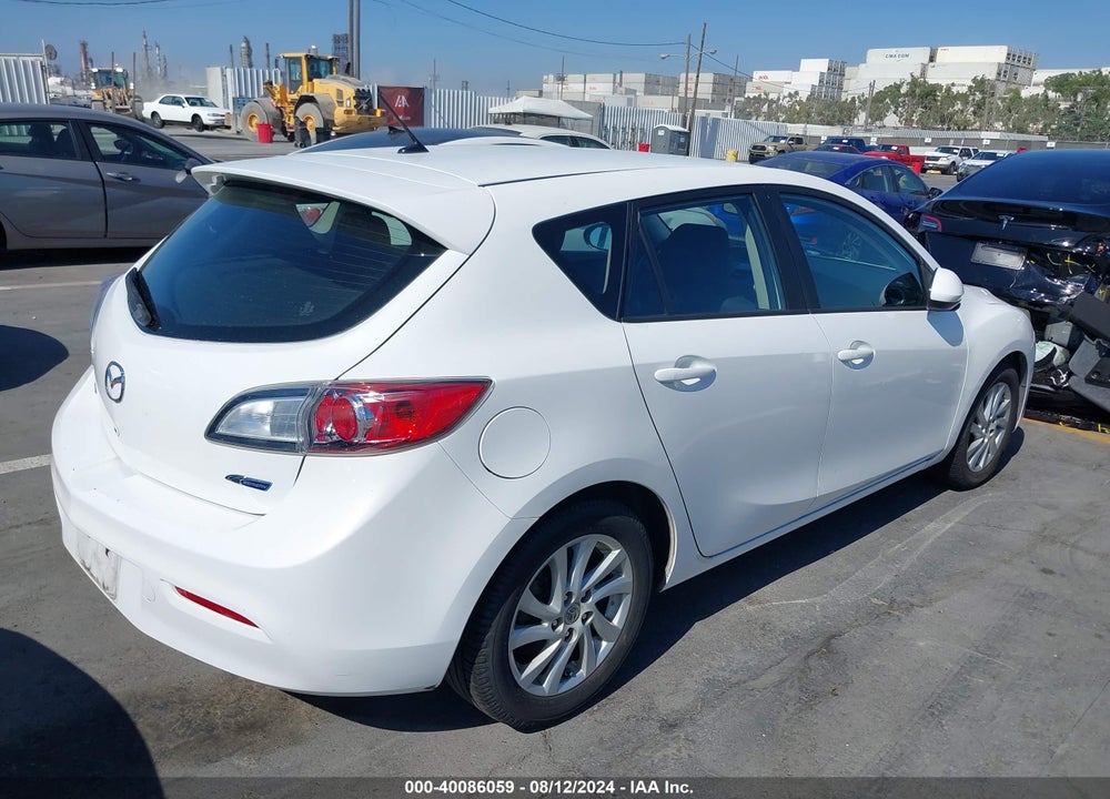 2012 MAZDA 3 I TOURING VIN: JM1BL1L8XC1579374