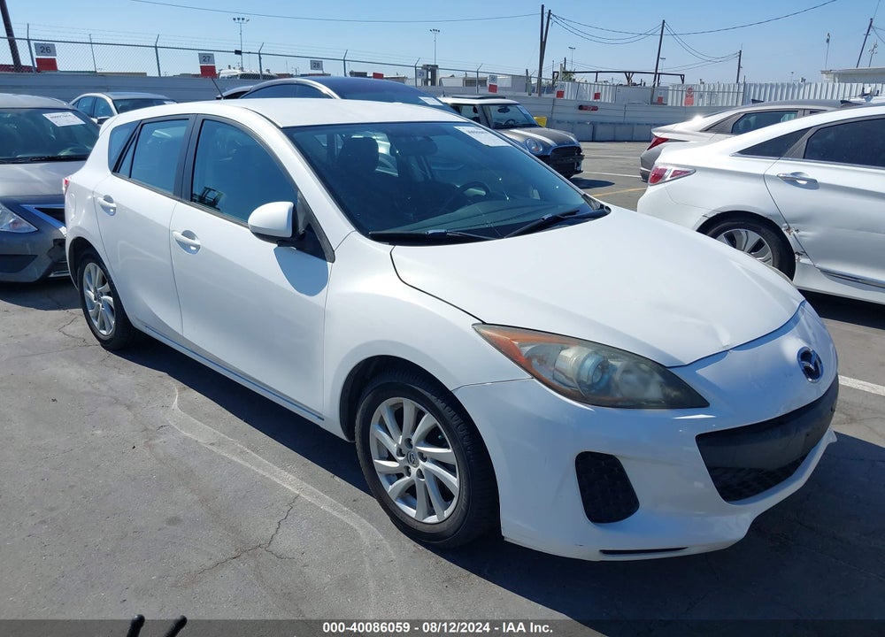 2012 MAZDA 3 I TOURING VIN: JM1BL1L8XC1579374