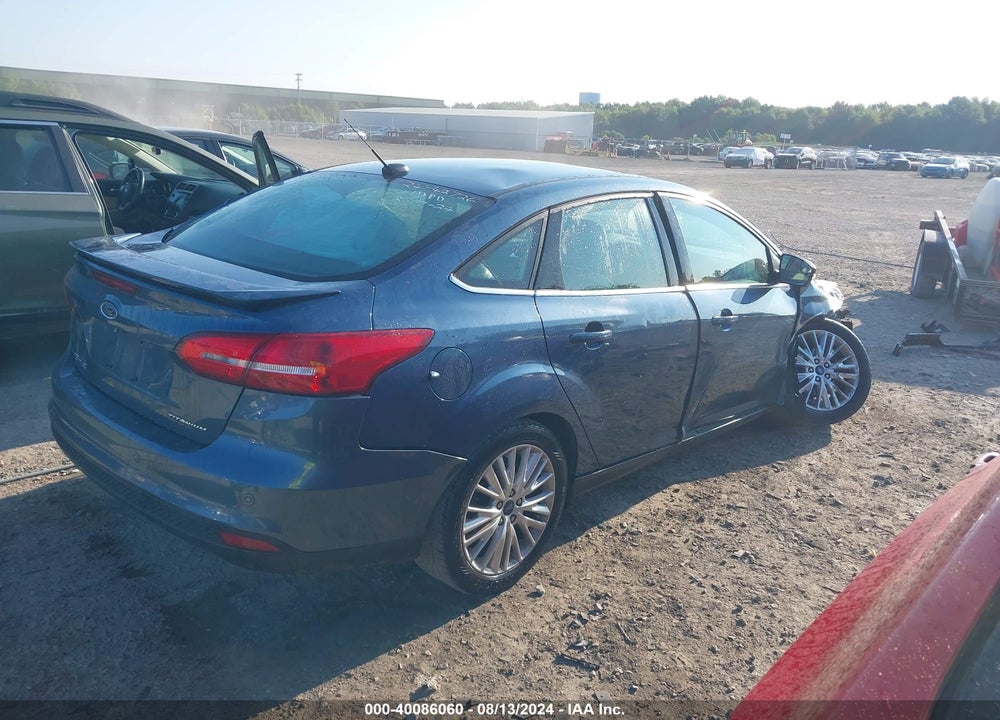 2018 FORD FOCUS TITANIUM VIN: 1FADP3J23JL280923