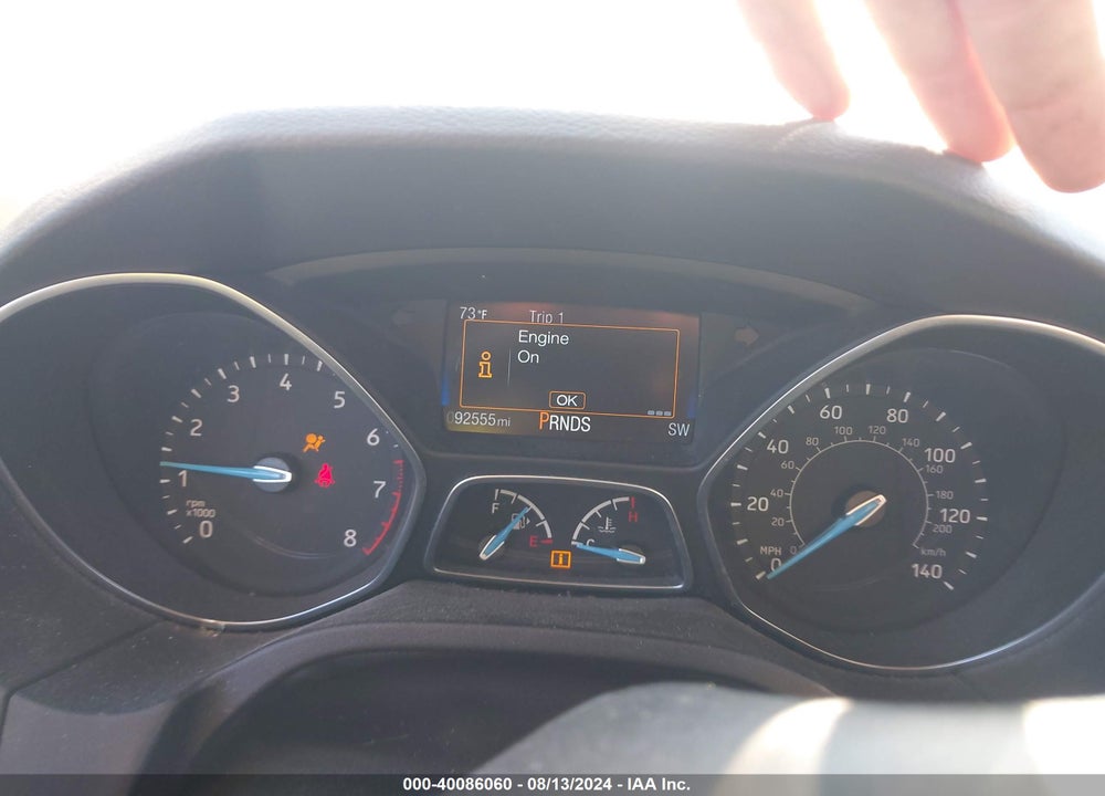 2018 FORD FOCUS TITANIUM VIN: 1FADP3J23JL280923